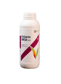 کود فولی آرکس NK50 (Foliarex NK50) یک کود مایع با پتاسیم بالا و حاوی نیتروژن